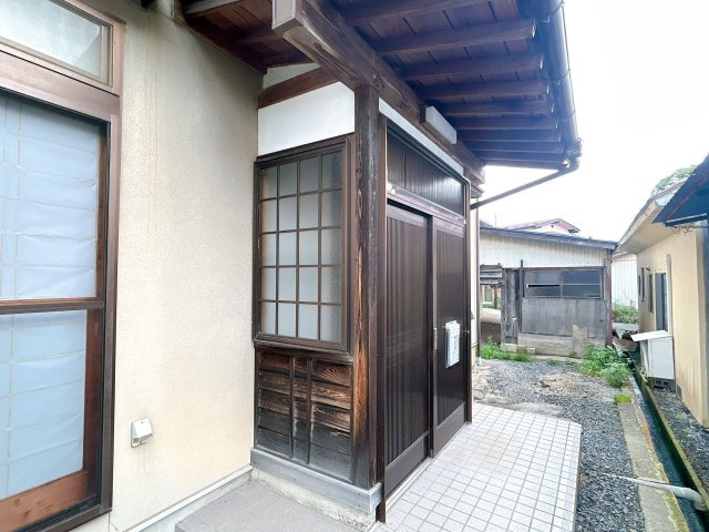 中古戸建　須賀川市長沼字豊町　長沼小・長沼中の玄関|【現況】