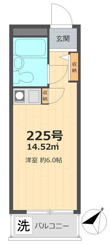 ハイシティ表参道の間取り