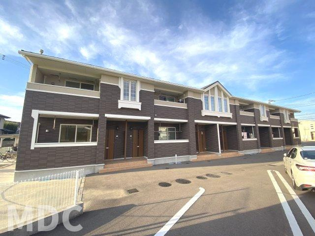 徳島市北田宮４丁目のアパートの外観