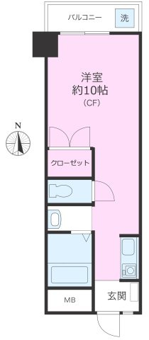 リベール上野の間取り