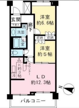 【間取り】 | エストライフつつじヶ丘五番館