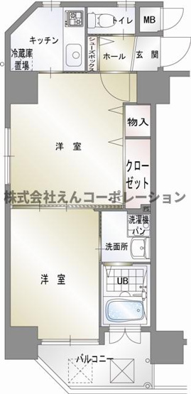 【間取り】 | エンクレスト天神CLASS