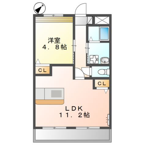 アーバンライフ１２の間取り