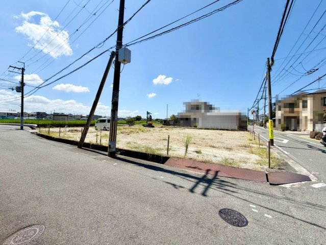 菩提　売土地　全６区画の前面道路含む現地写真|土地面積約30.41坪～約38.08坪！夢のマイホームを実現してくださいね♪