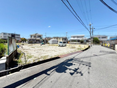 【前面道路含む現地写真】 | 菩提　売土地　全６区画 | 自由設計可能ですので　家族の希望が詰まったマイホームを建築出来ますね！