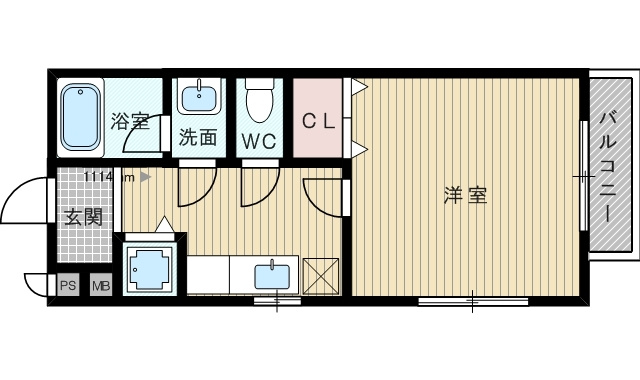 大阪市東淀川区柴島３丁目のアパート