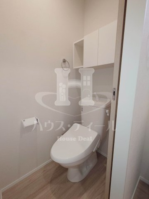 【トイレ】 | MELLAS北赤羽 | ゆったりとした空間のトイレです