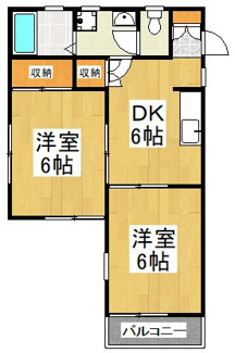 【間取り】 | アメニティー・タシロ 