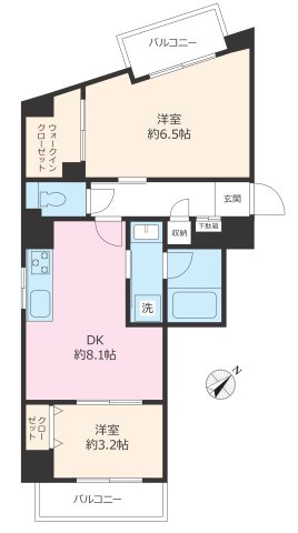 シエロ町屋の間取り