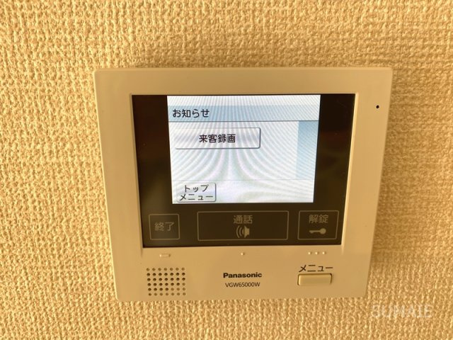 メゾンドソメイユのセキュリティ|モニター付きインターホン☆彡