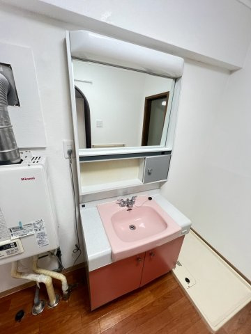 苦楽園レックスマンションの洗面所