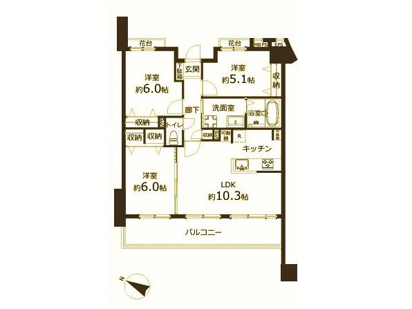 ライオンズガーデン金町の間取り|ドキドキの新生活も、安心してスタート。ぴったりの住まいを見つけませんか？クランディアが一緒に住まい選びをサポートします‼　まずは、お気軽にお問合せください　＃クランディア