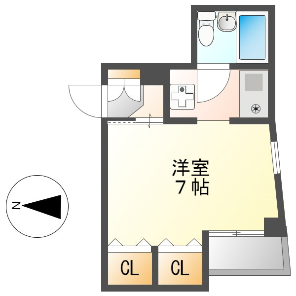リアライズ東別院の間取り