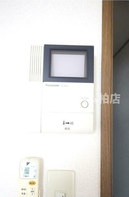 仲介手数料無料！駅近＆設備充実。のセキュリティ|モニタ付インターホンです