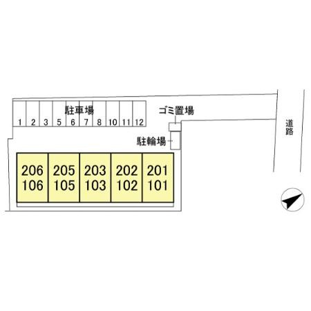 特典：仲介手数料が50％OFFです‼の区画図