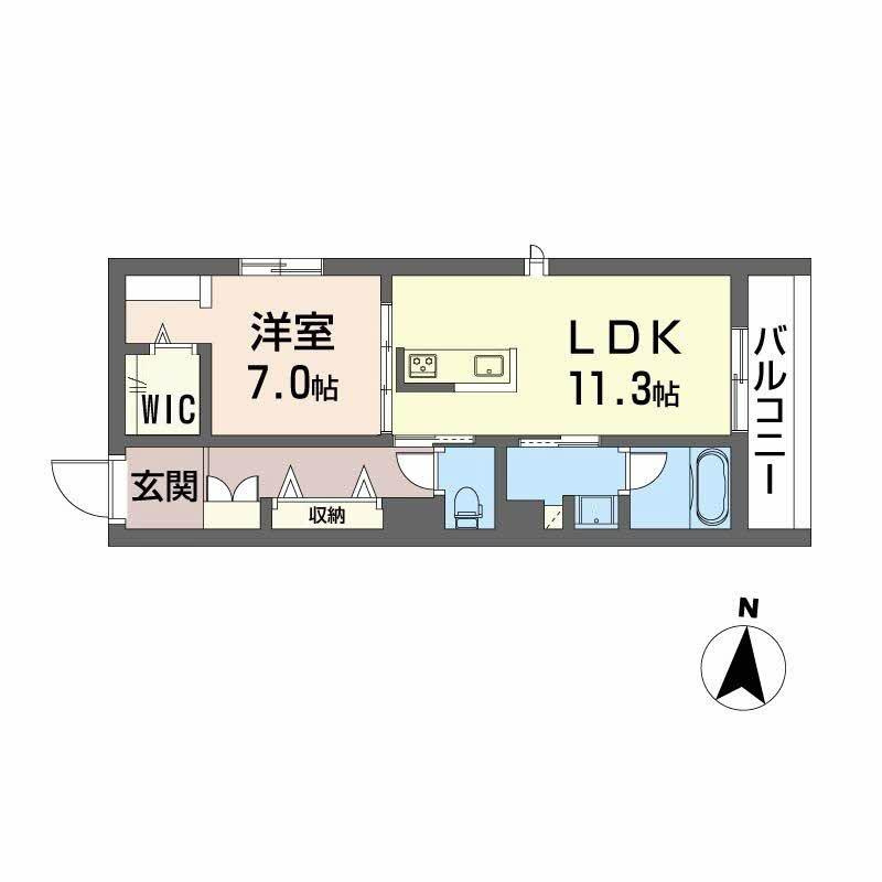 ＤＥＵＸリジエールの間取り