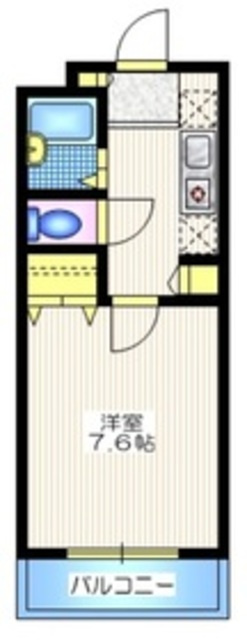 メゾンHの間取り|★最上階・南向き★