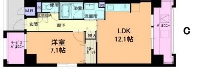 【間取り】 | ヴェネチア プリモ