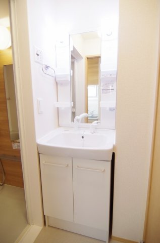 ガーデンソレイユの独立洗面台
