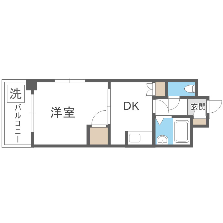 ＭＳＲ京橋の間取り