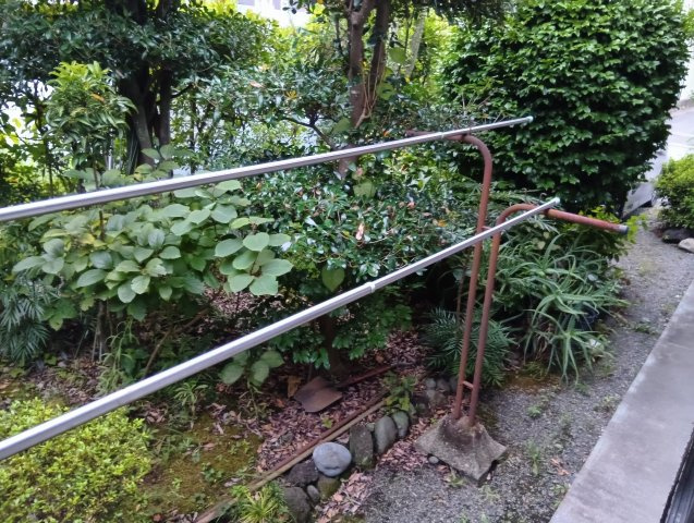 売中古戸建　富士市五貫島の庭|専用庭があります。小さめの庭木を植えたり、ガーデニングが楽しめます。