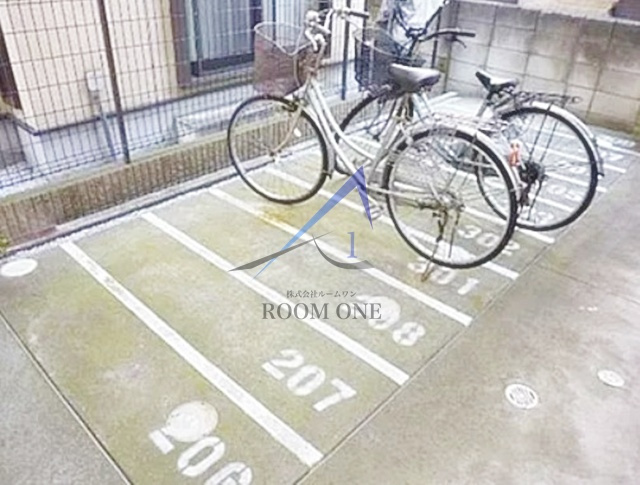コルサ池袋のその他共用部分|駐輪場です。