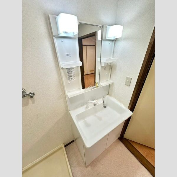 かわばた梨花マンションの洗面所