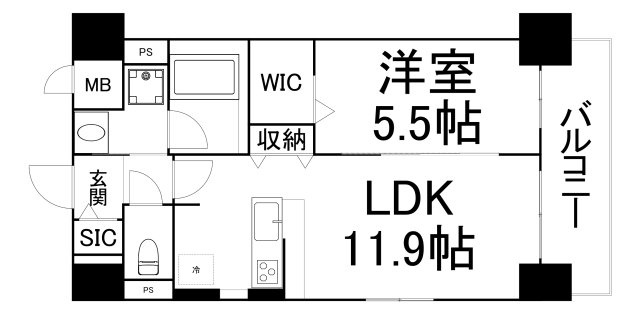 【間取り】 | ステラ桜川