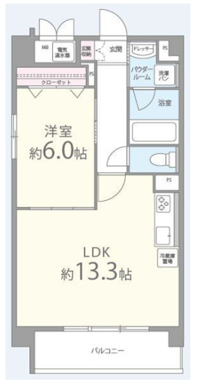 【間取り】 | シャルマン藤田