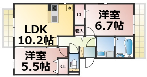 【間取り】 | ゼフィランサス　仲介手数料無料