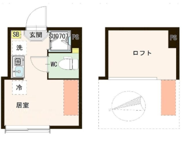 クレセール新小岩の間取り