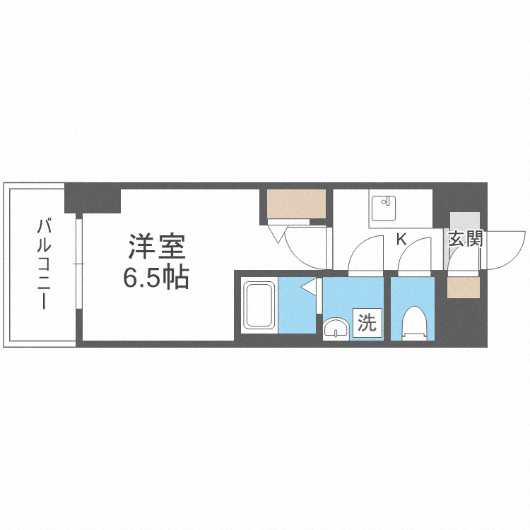 エスリードレジデンス大今里の間取り