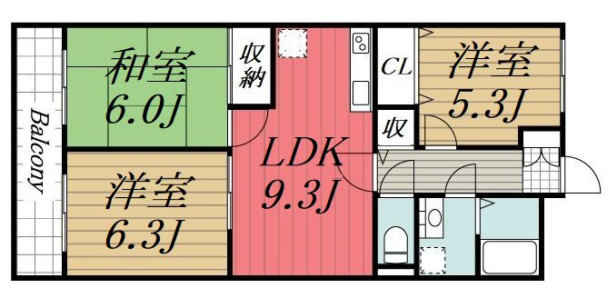 【間取り】
