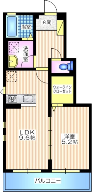 ベガの間取り
