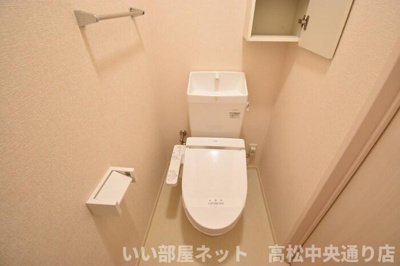 【トイレ】 | セジュール雅 A棟 | 温水洗浄暖房便座