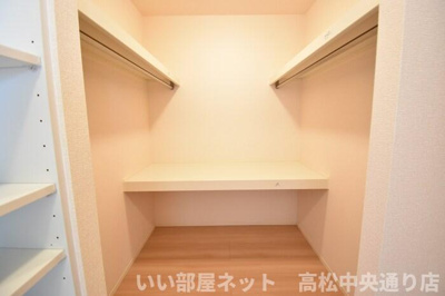 【収納】 | セジュール雅 A棟 | ウォークインクローゼット