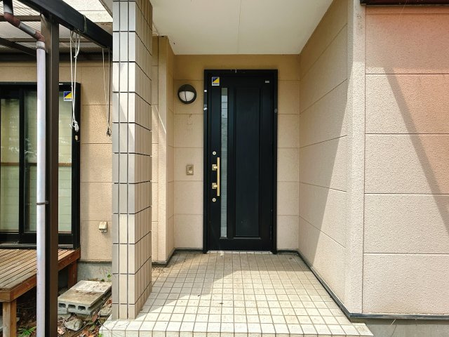 中古戸建　郡山市富久山町南小泉字関場　小泉小・明健中の玄関|【現況】