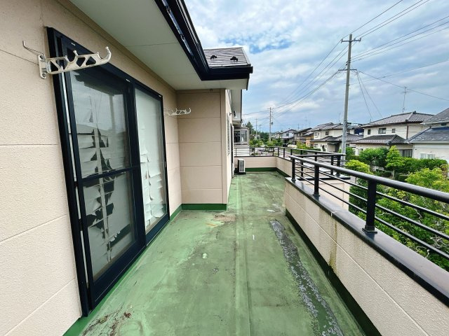 中古戸建　郡山市富久山町南小泉字関場　小泉小・明健中のバルコニー|【現況】