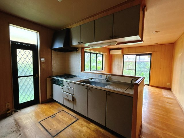 中古戸建　郡山市富久山町南小泉字関場　小泉小・明健中のキッチン|【現況】