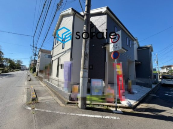 所沢弥生町2期　全2棟　新築戸建ての外観|令和8年10月1日撮影。