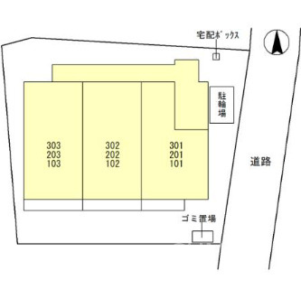 Ace Heimの区画図