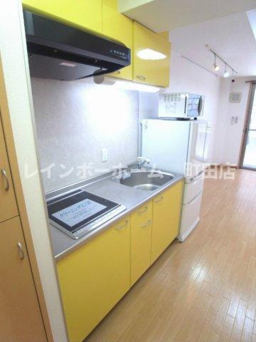 フォーシーズン桜台※初期費用分割後払いサービス利用可能物件のキッチン