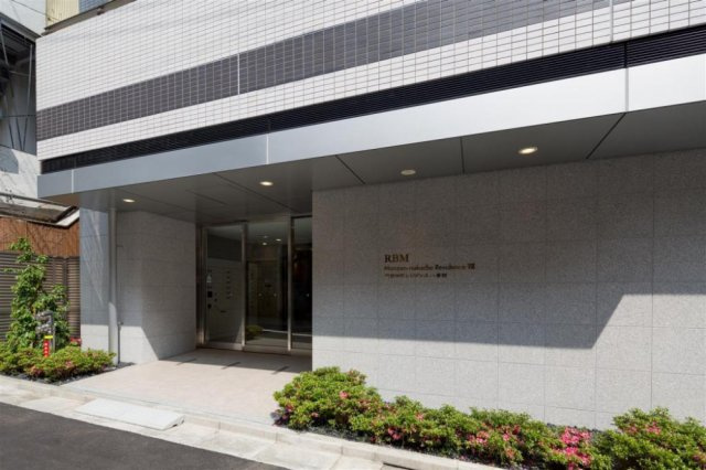 門前仲町レジデンス八番館のエントランス