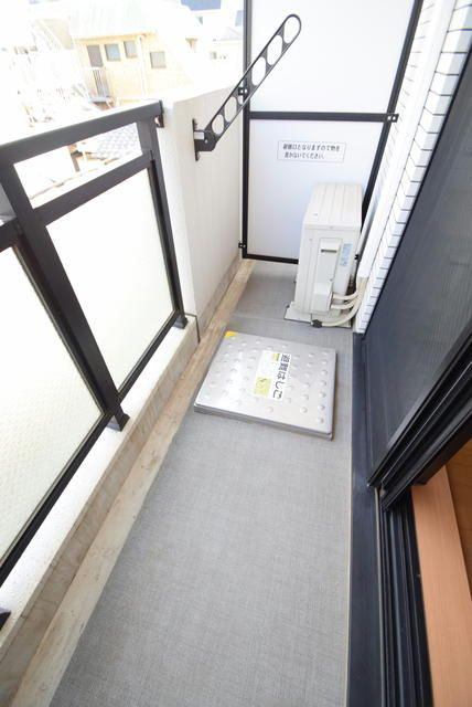 アソシエ駒込のバルコニー