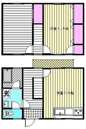 テラスハウス宇美の間取り