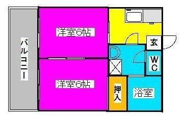 AP愛宕南の間取り