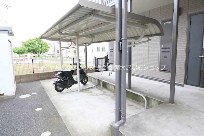 屋根付き駐輪場！