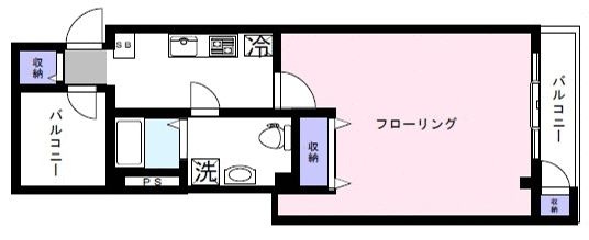 Ｎｅｘｔ浜ｍａｎｓｉｏｎの間取り