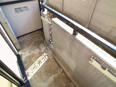 【バルコニー】 | アピス東船橋 | お洗濯にも便利なバルコニー付き