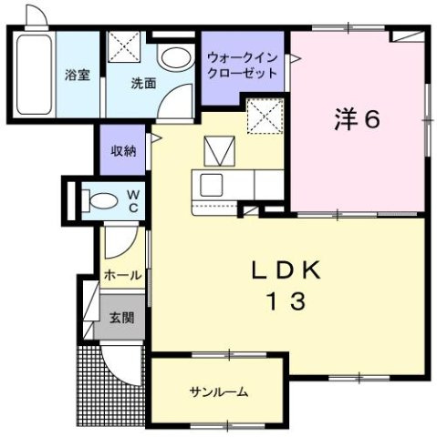 サンフォニーの間取り